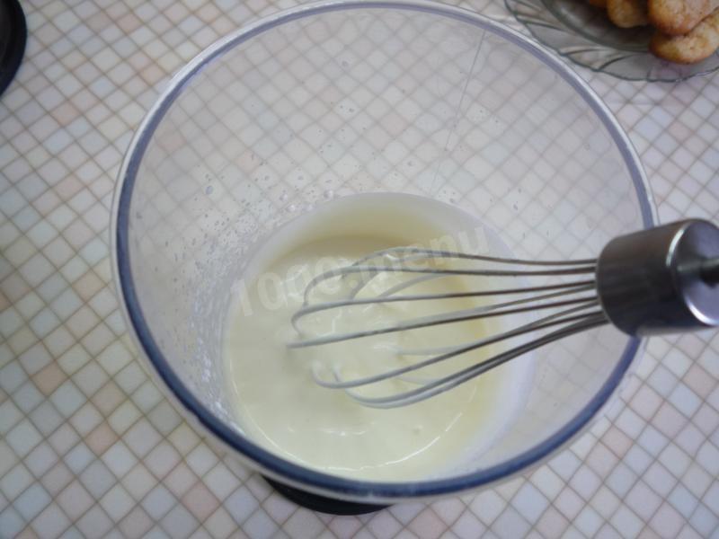 Шаг 2 приготовления Вишня со сливками