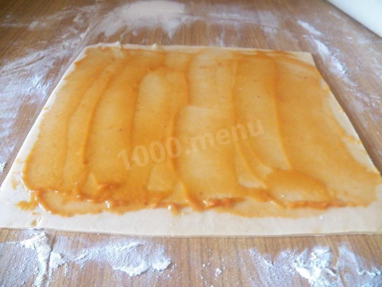 Шаг 16 приготовления Гата с арахисом и кунжутом