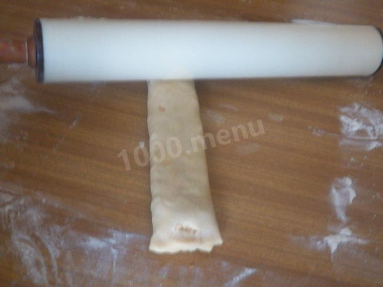 Шаг 24 приготовления Гата с арахисом и кунжутом