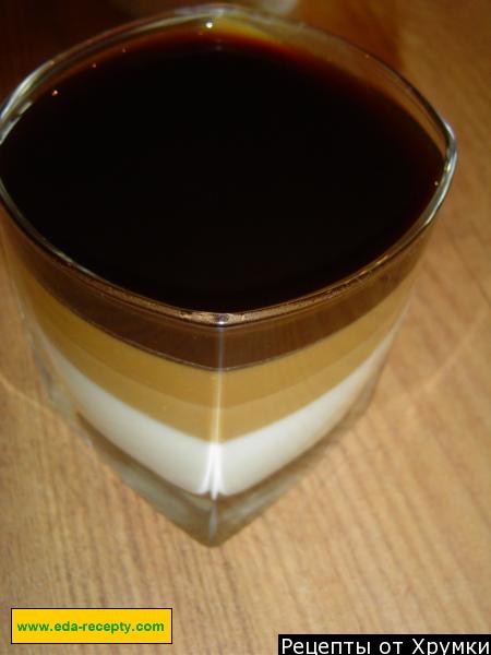 Шаг 6 приготовления Шоколадное желе