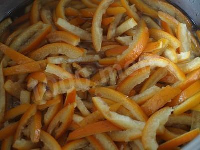 Шаг 2 приготовления Цукаты из мандарин (мандариновой кожуры)