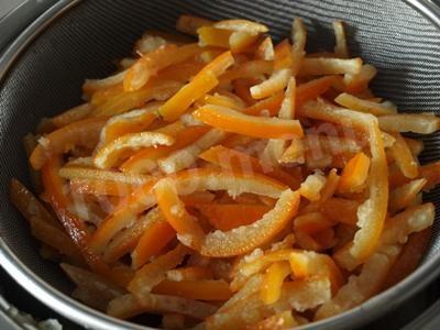 Шаг 3 приготовления Цукаты из мандарин (мандариновой кожуры)