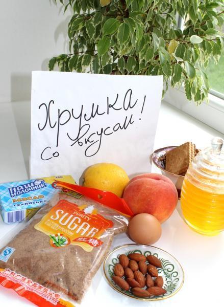 Шаг 1 приготовления Персики в меду