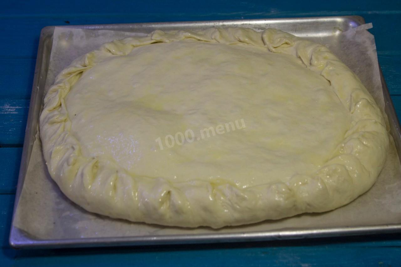 Шаг 16 приготовления Пирог с фаршем и картофелем