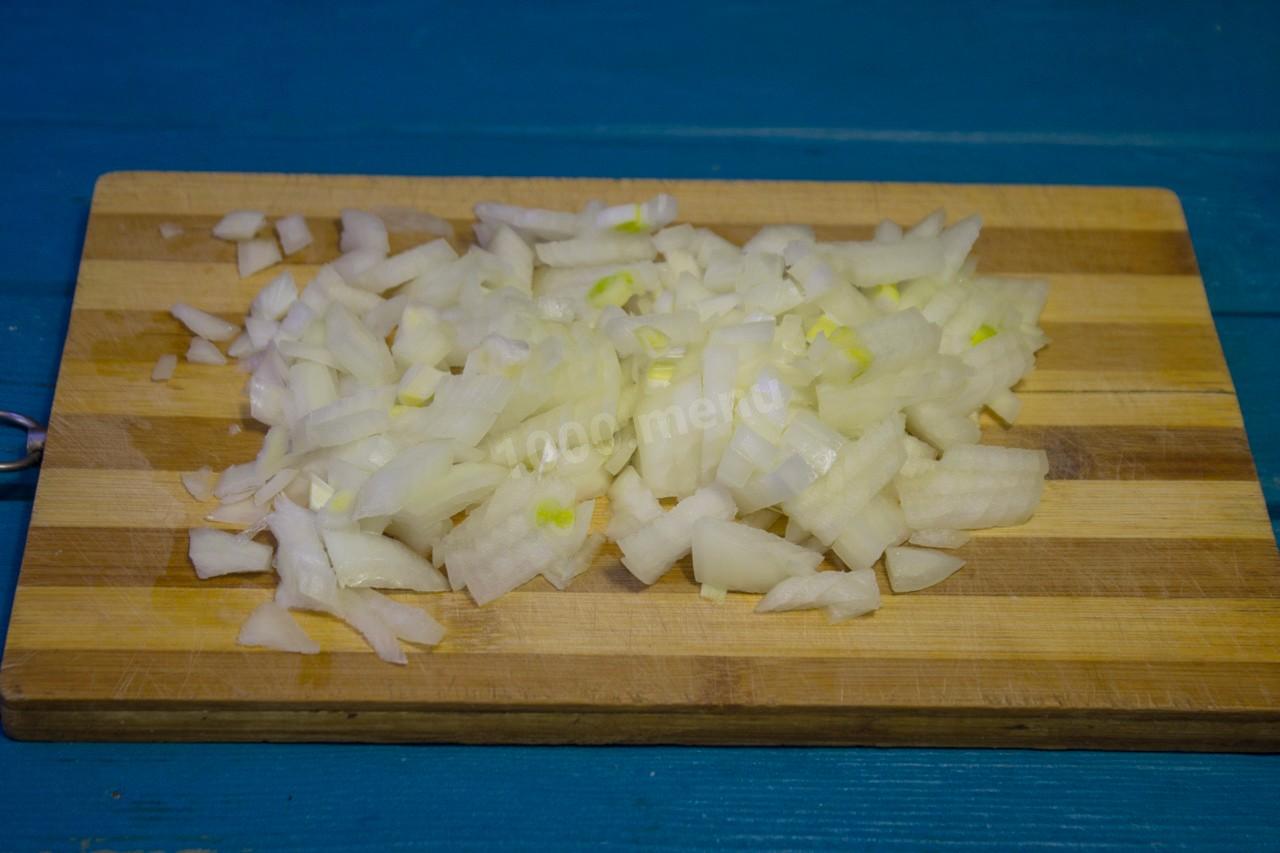 Шаг 8 приготовления Пирог с фаршем и картофелем