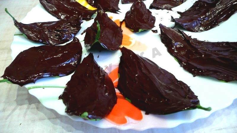 Шаг 12 приготовления Торт Опавшие листья
