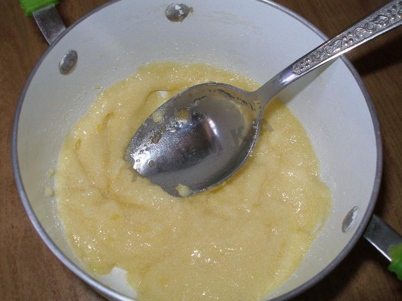 Шаг 4 приготовления Десерт Шоколадный крем суфле