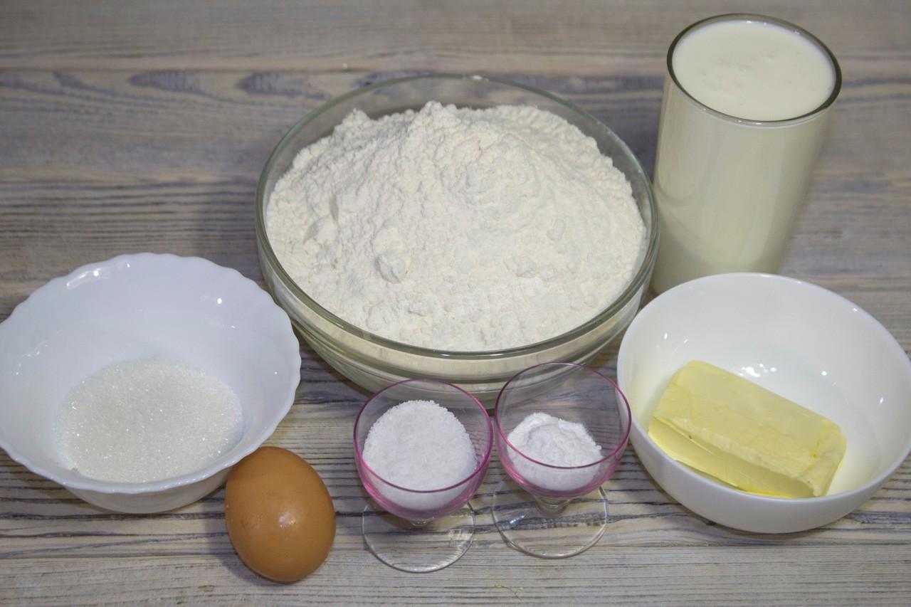 Шаг 1 приготовления Борцоки калмыцкие на кефире