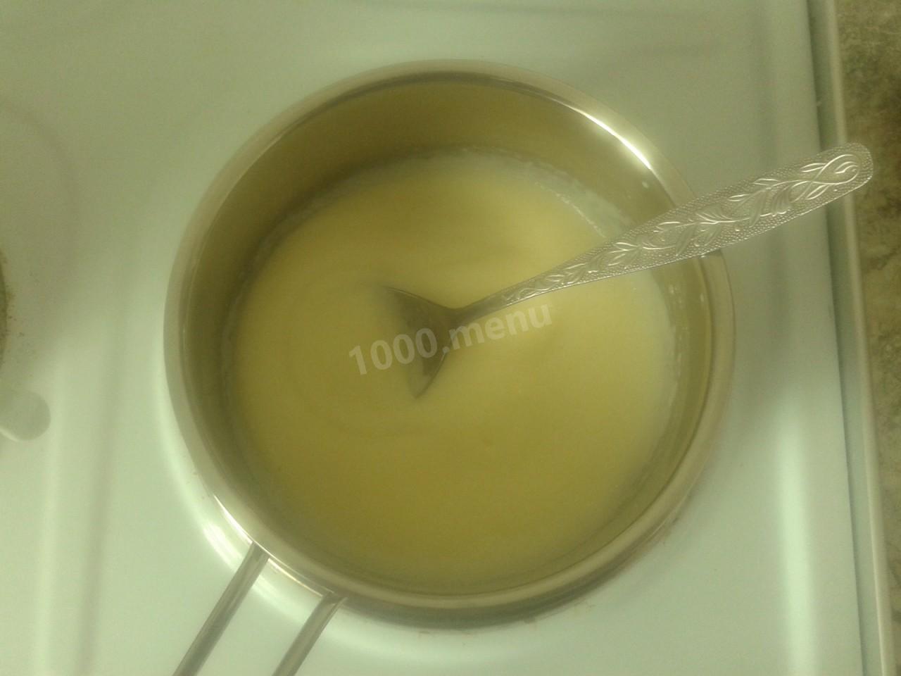 Шаг 3 приготовления Мороженое из манки