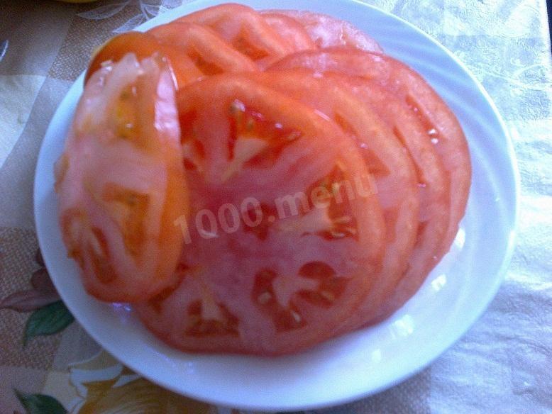 Шаг 2 приготовления Сырный пирог с моцареллой и помидорами