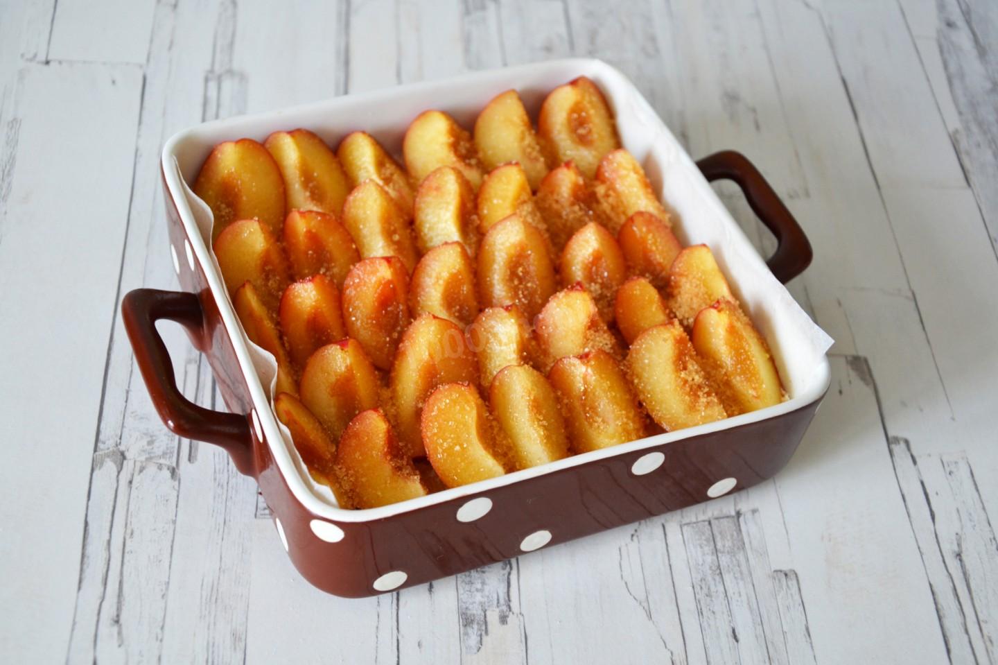 Шаг 10 приготовления Пирог из овсяной муки