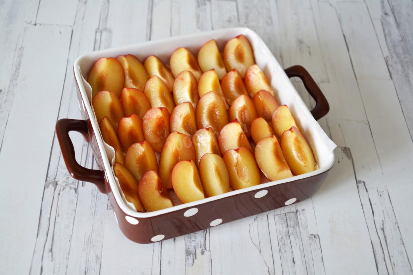 Шаг 9 приготовления Пирог из овсяной муки