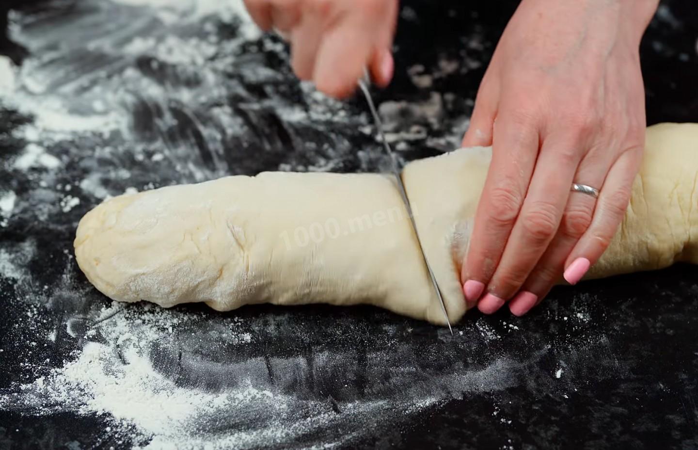 Шаг 18 приготовления Пирог с курицей и картошкой на кефире