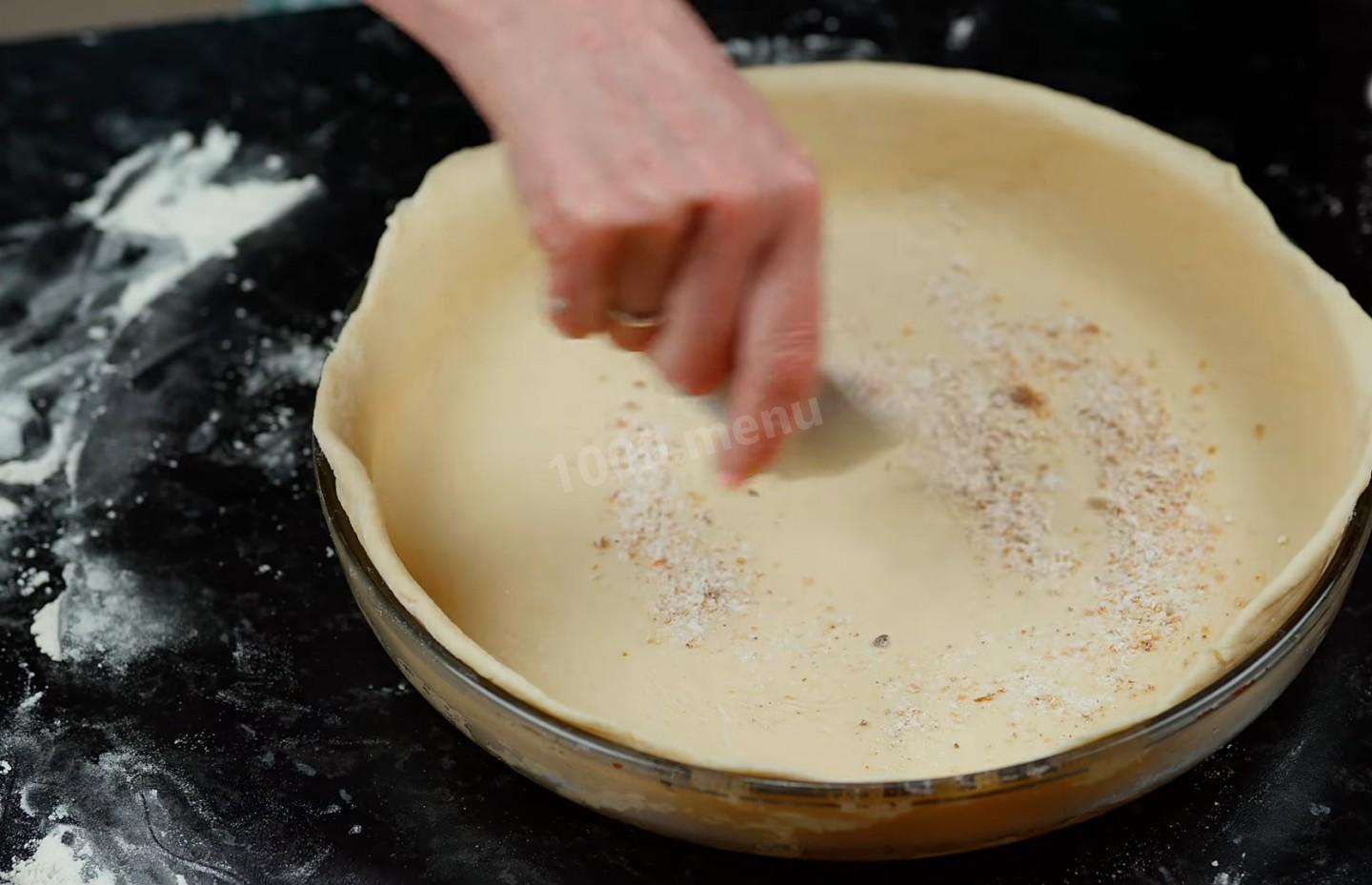 Шаг 22 приготовления Пирог с курицей и картошкой на кефире