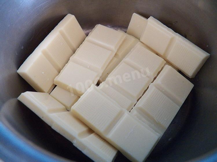 Шаг 2 приготовления Конфеты Белый трюфель