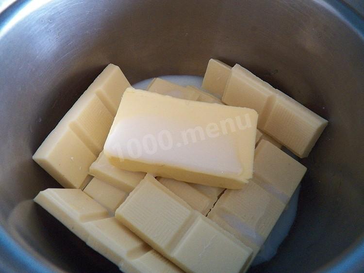 Шаг 3 приготовления Конфеты Белый трюфель