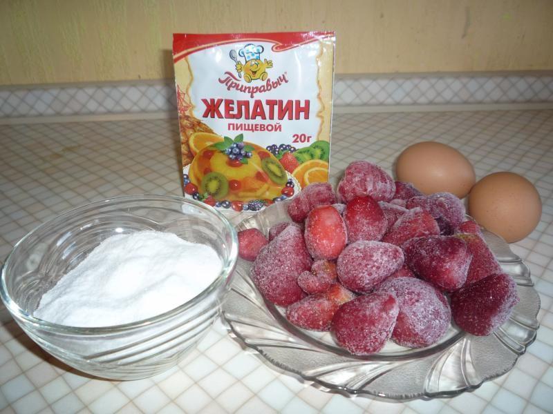 Шаг 1 приготовления Пирожные валентинки