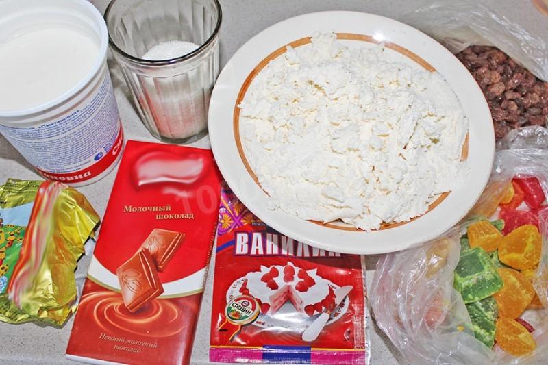 Шаг 1 приготовления Пасха шоколадная без яиц
