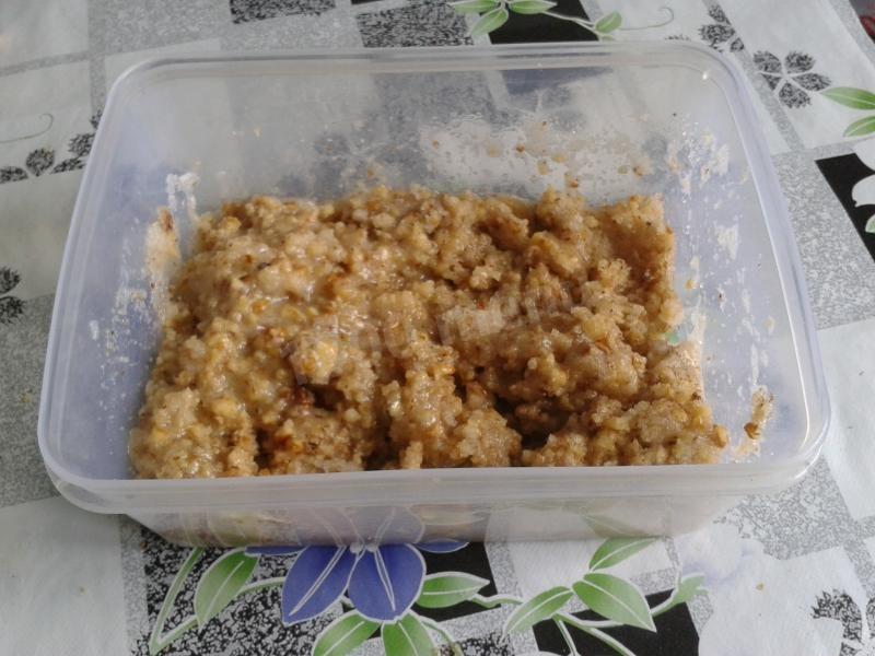 Шаг 1 приготовления Пахлава с орехами