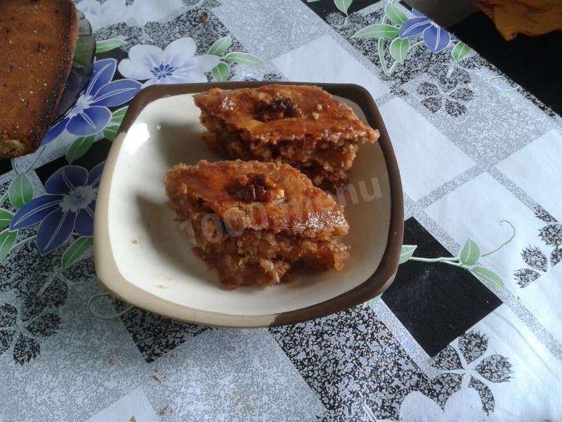 Шаг 8 приготовления Пахлава с орехами