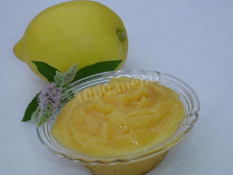 Обложка рецепта Лимонный творог - Lemon curd