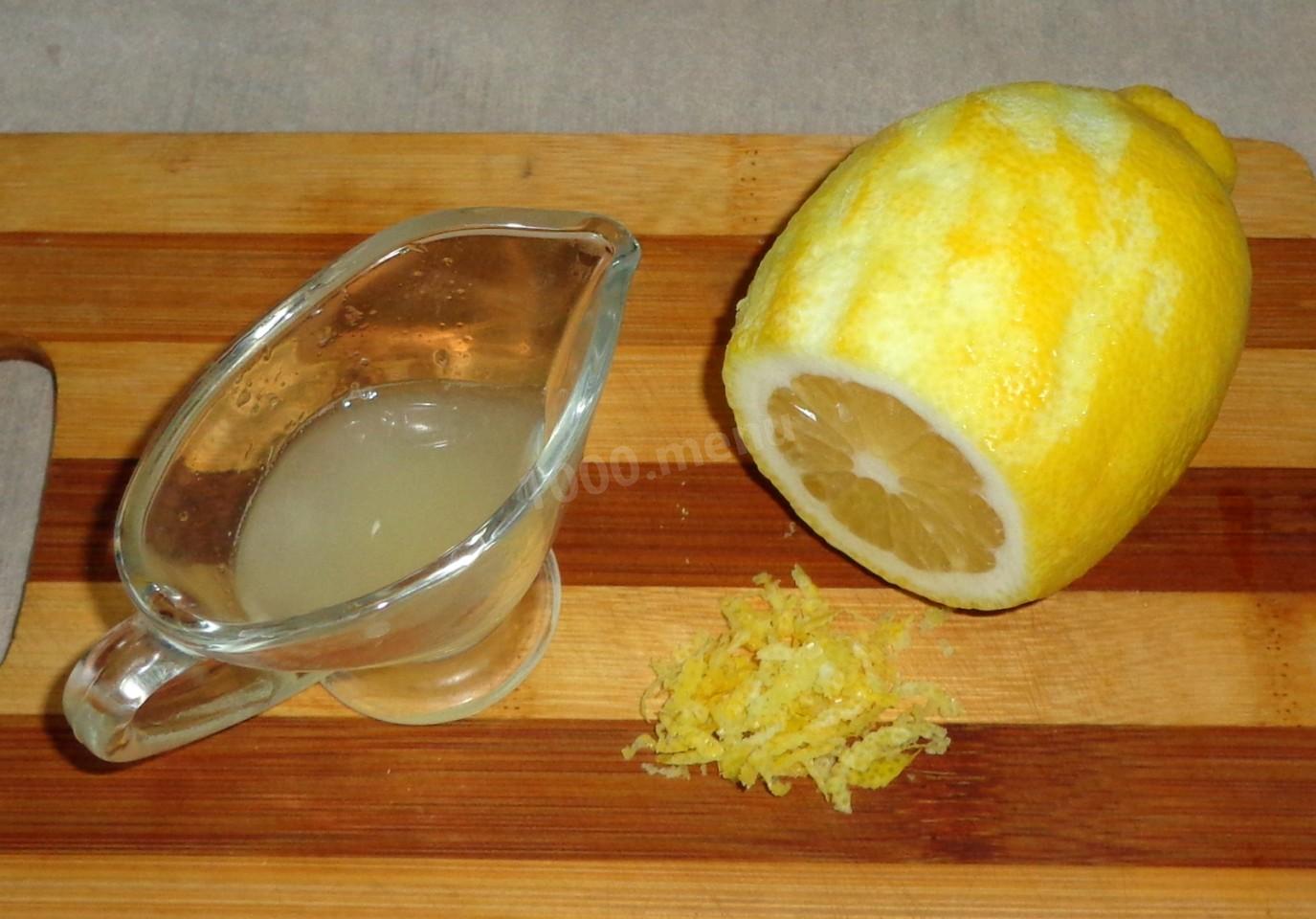 Шаг 2 приготовления Лимонные маффины с лимоном
