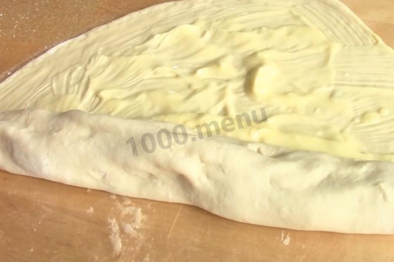 Шаг 12 приготовления Пирог фытыр по египетски