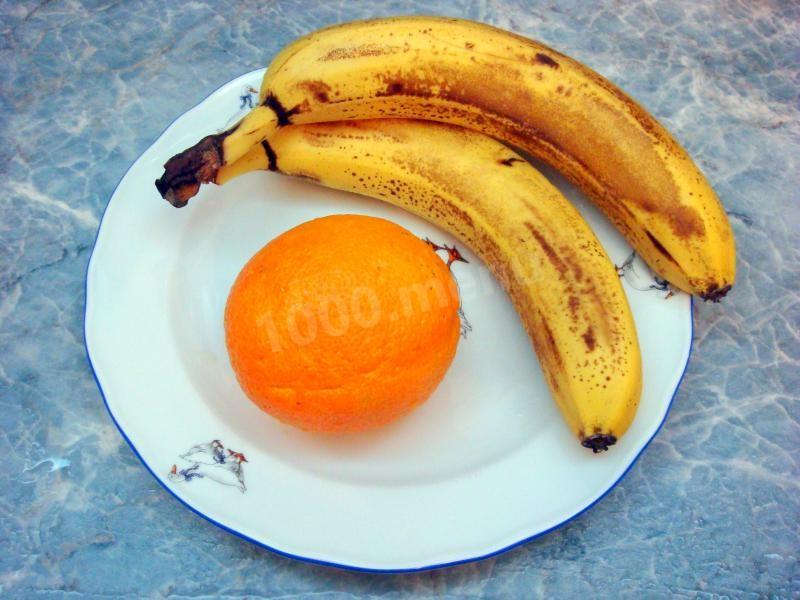 Шаг 1 приготовления Домашний шоколадный крем с бананом
