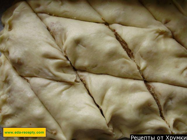 Шаг 21 приготовления Пахлава из дрожжевого теста