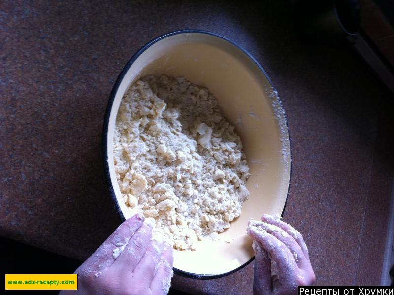 Шаг 4 приготовления Пахлава из слоеного теста Вкусняшка