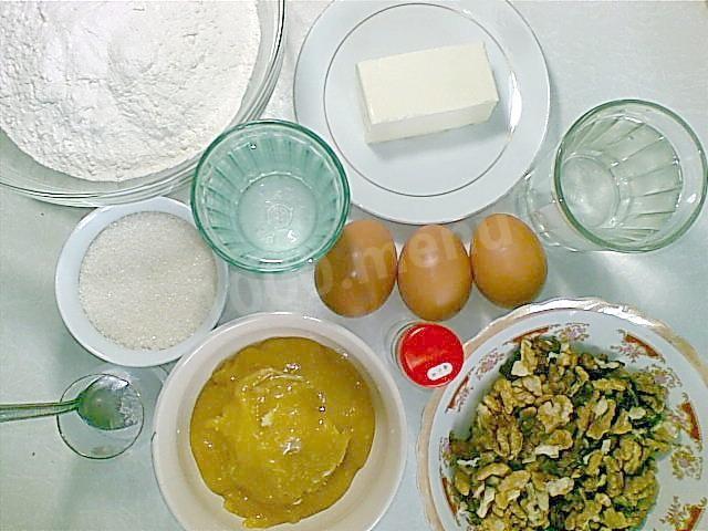 Шаг 1 приготовления Пахлава на маргарине с медом