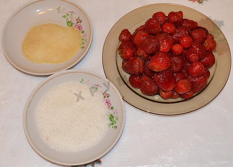 Шаг 11 приготовления Торт Клубничный поцелуй