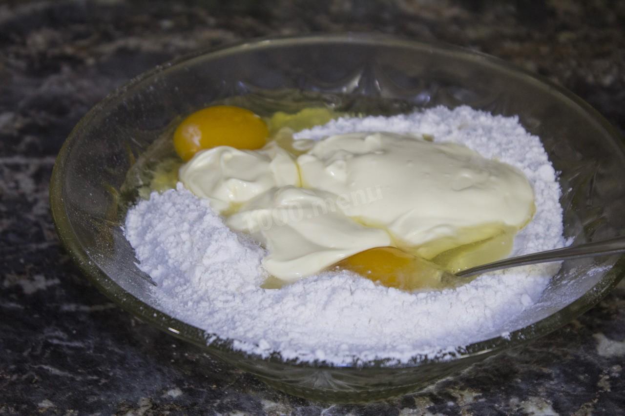 Шаг 15 приготовления Пирог с рисом и фаршем