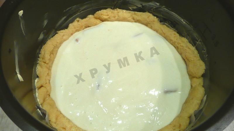 Шаг 10 приготовления Песочный пирог в мультиварке