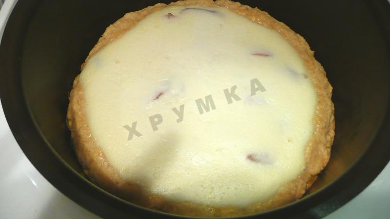 Шаг 11 приготовления Песочный пирог в мультиварке