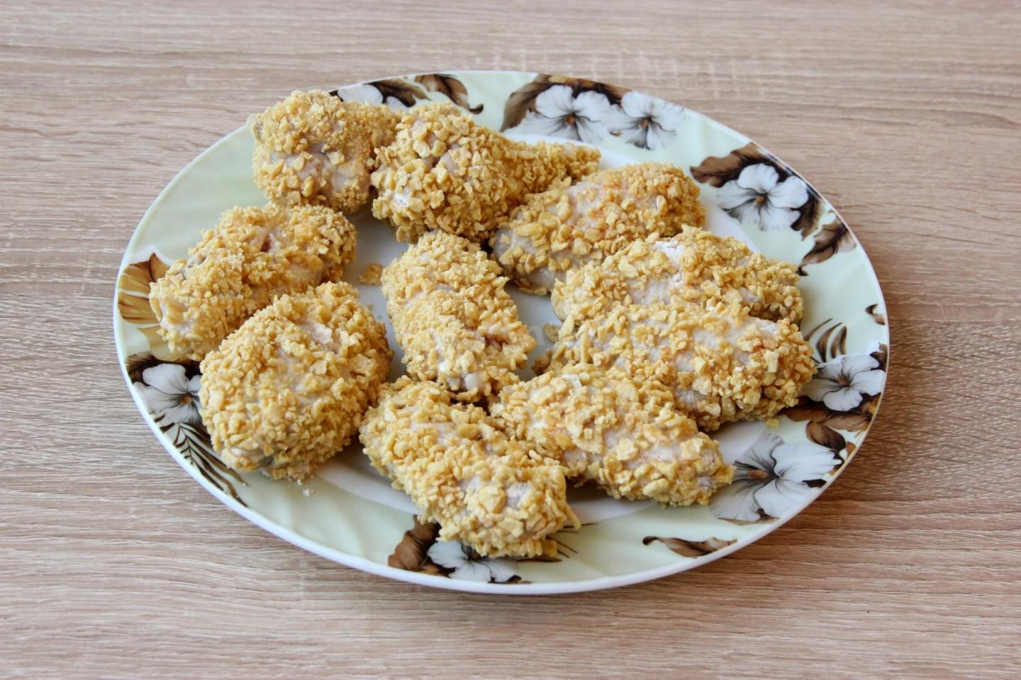 Шаг 6 приготовления Острые крылышки KFC