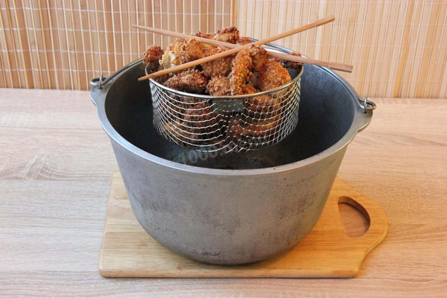 Шаг 7 приготовления Острые крылышки KFC