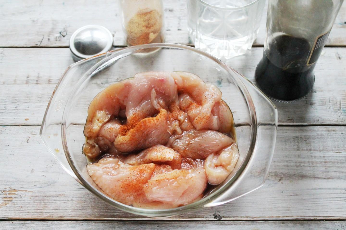 Шаг 6 приготовления Куриные чипсы