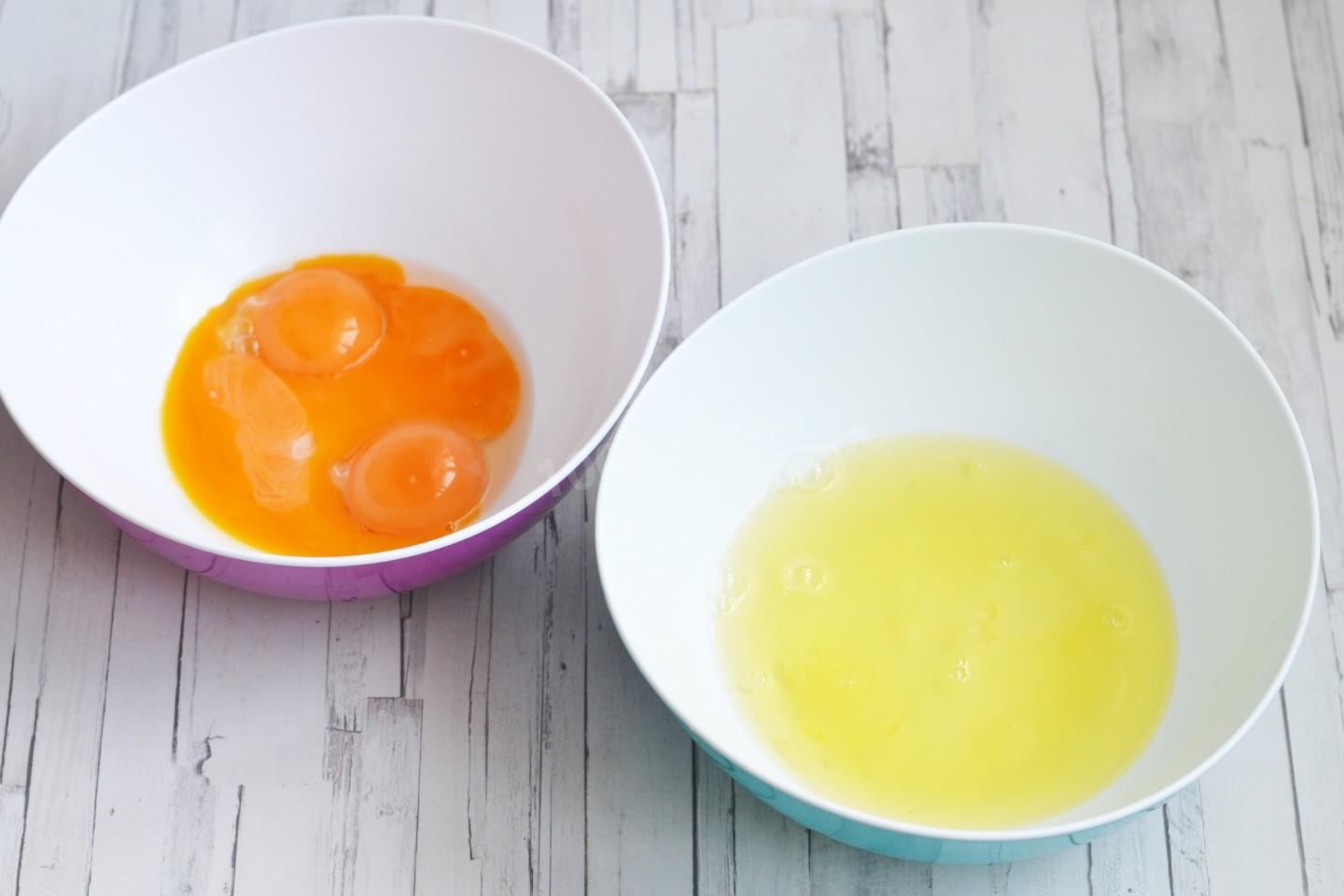 Шаг 5 приготовления Суфле из курицы в духовке