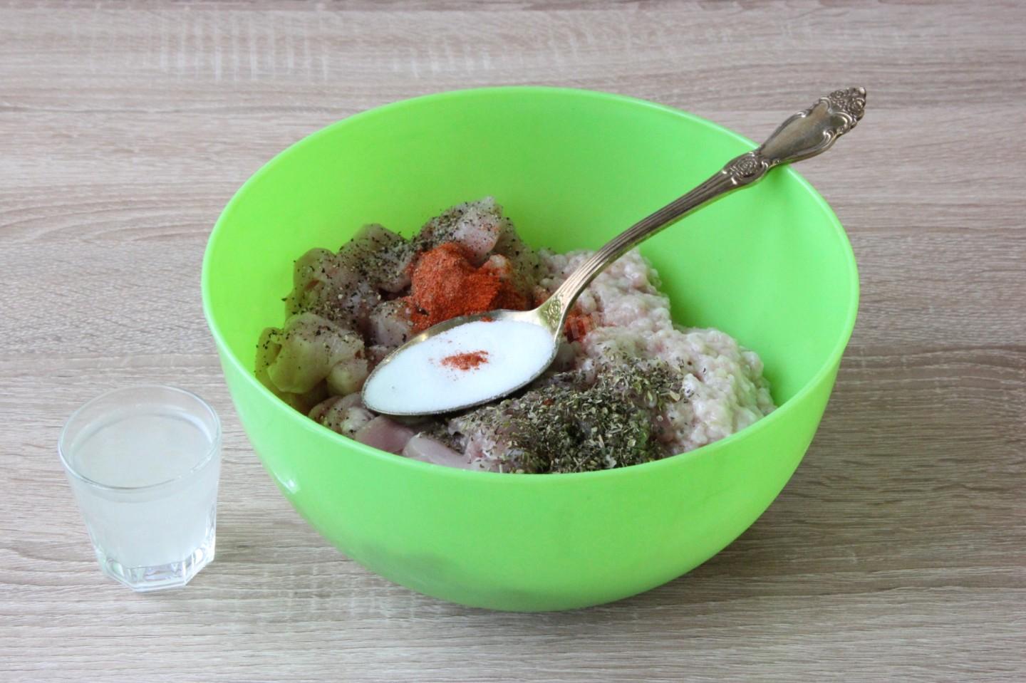 Шаг 3 приготовления Ветчина куриная