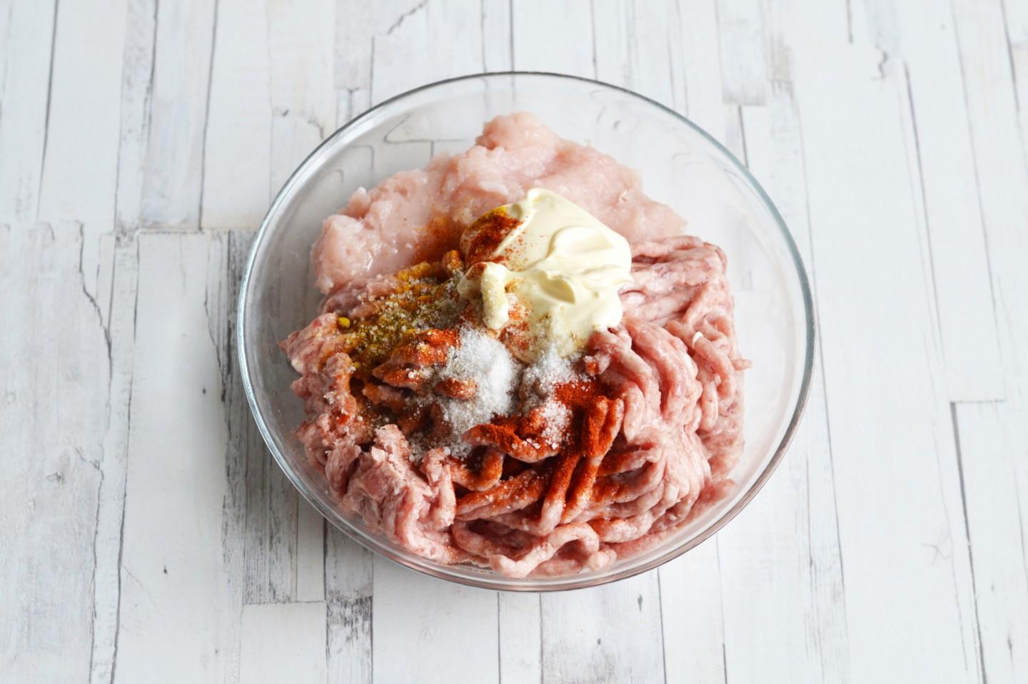 Шаг 10 приготовления Маленькие закусочные пирожки с мясом