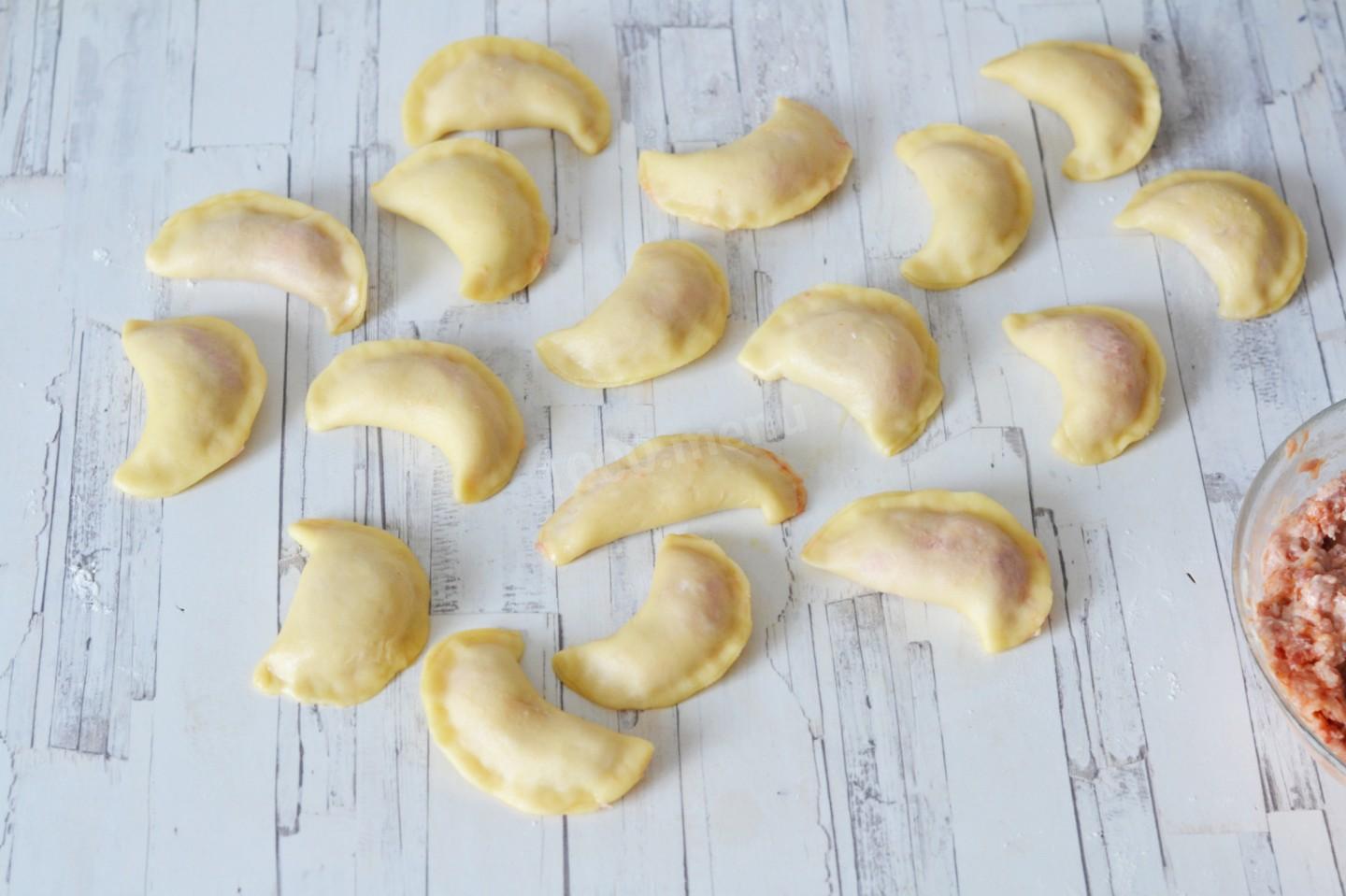 Шаг 15 приготовления Маленькие закусочные пирожки с мясом