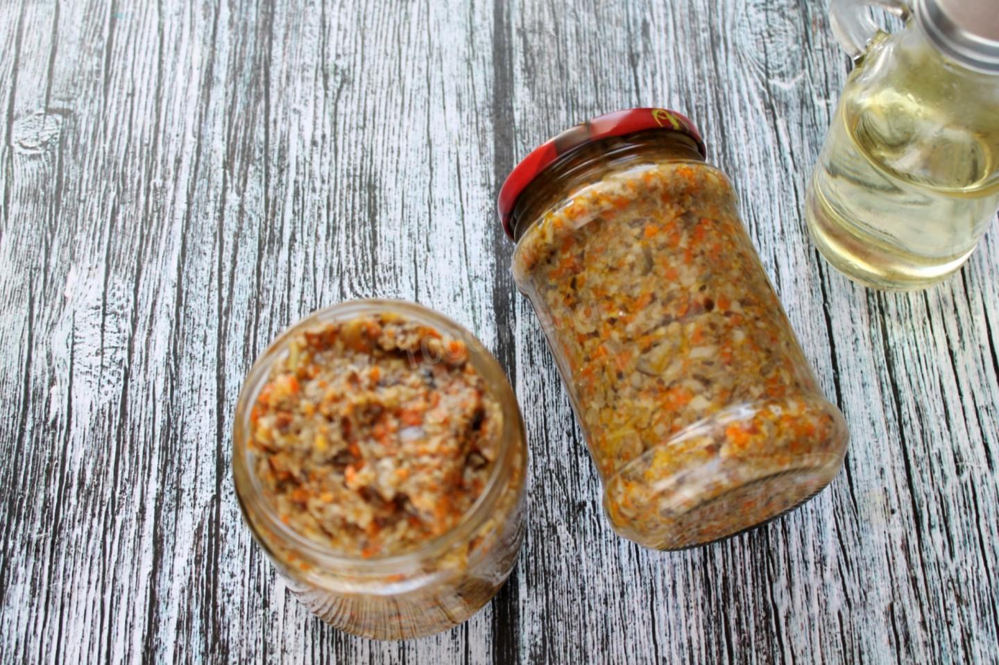 Шаг 10 приготовления Вкусный грибной паштет из грибов на зиму