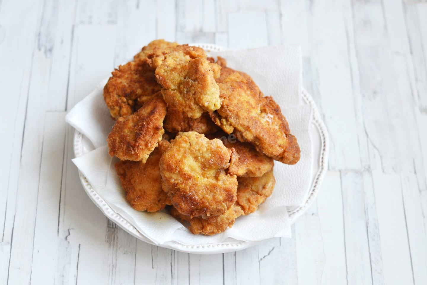 Шаг 11 приготовления Куриные наггетсы как в Макдональдсе