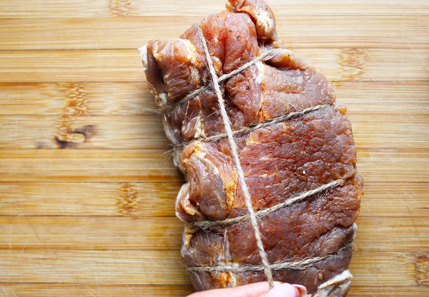 Шаг 11 приготовления Мясо холодного копчения в домашних условиях