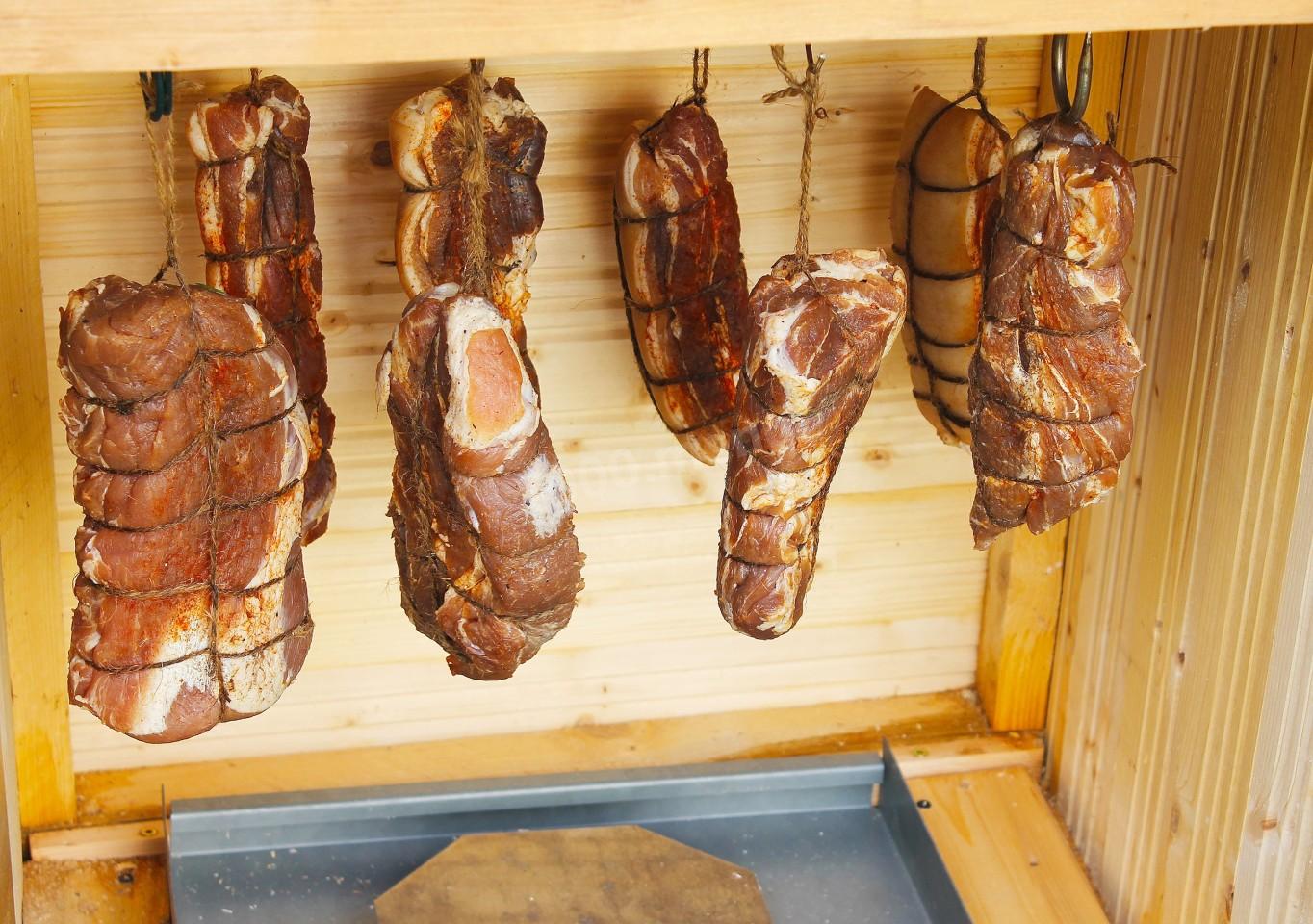 Шаг 19 приготовления Мясо холодного копчения в домашних условиях