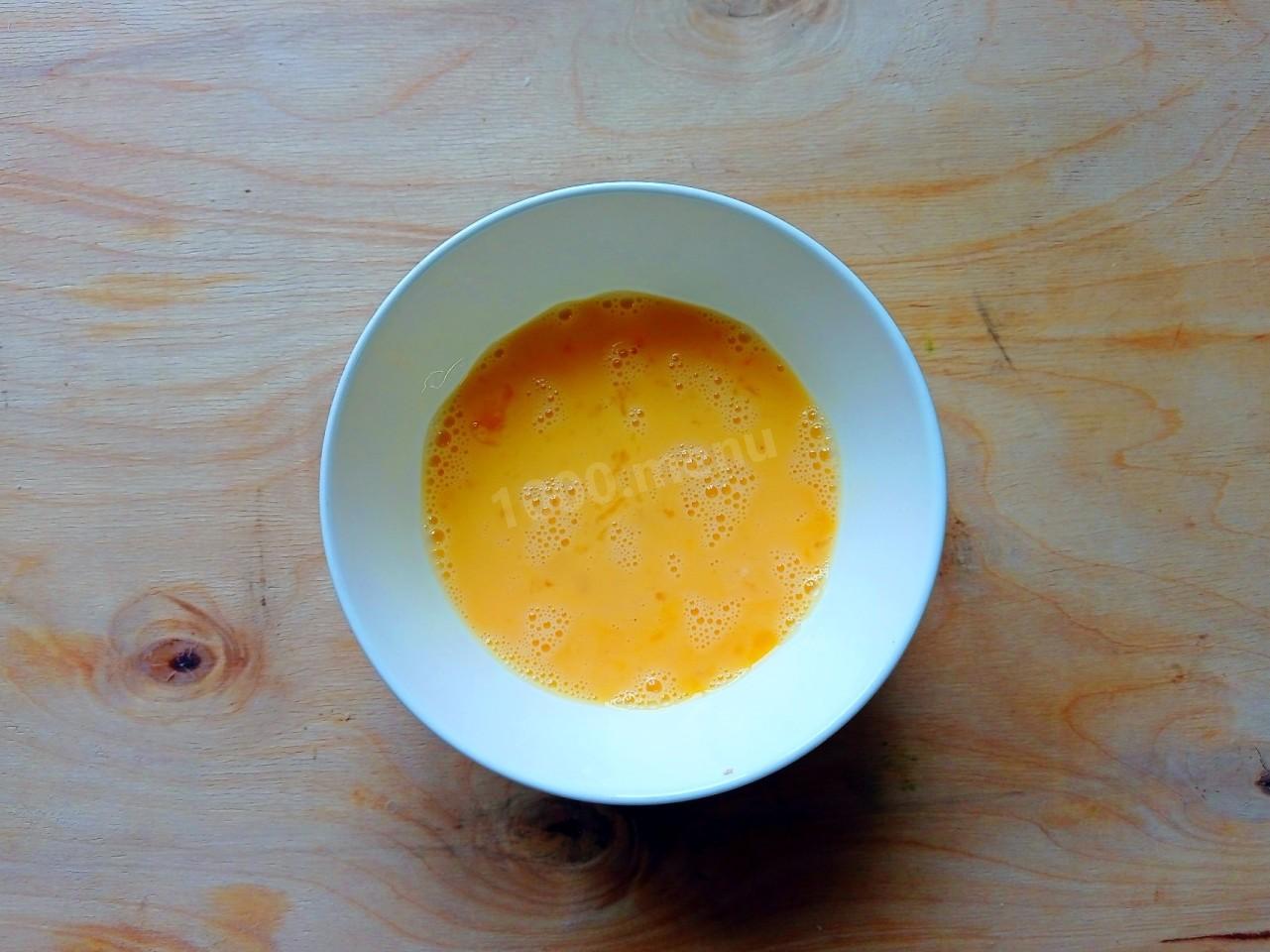 Шаг 6 приготовления Оладьи из баклажанов