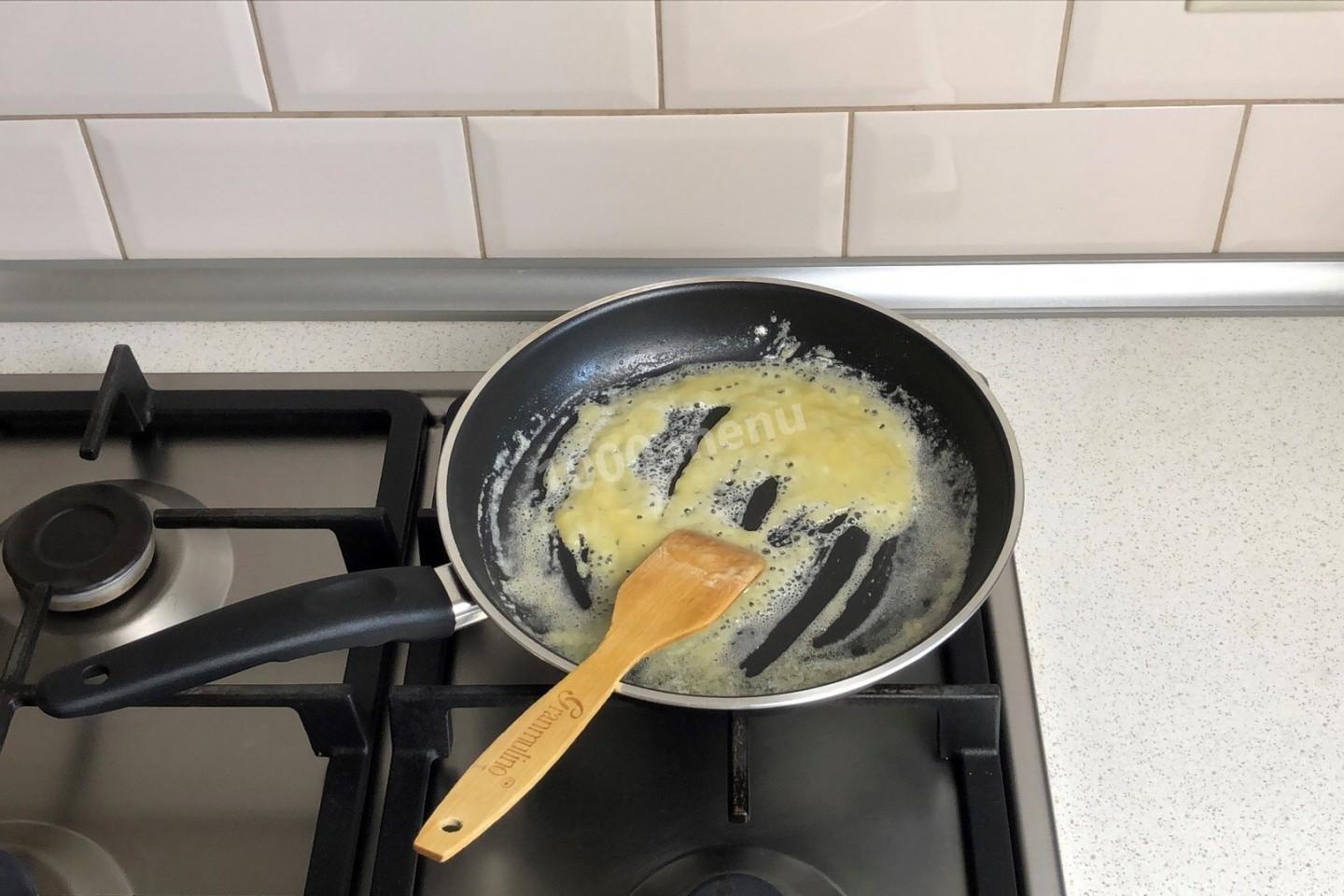 Шаг 8 приготовления Жульен с картошкой курицей и грибами в духовке