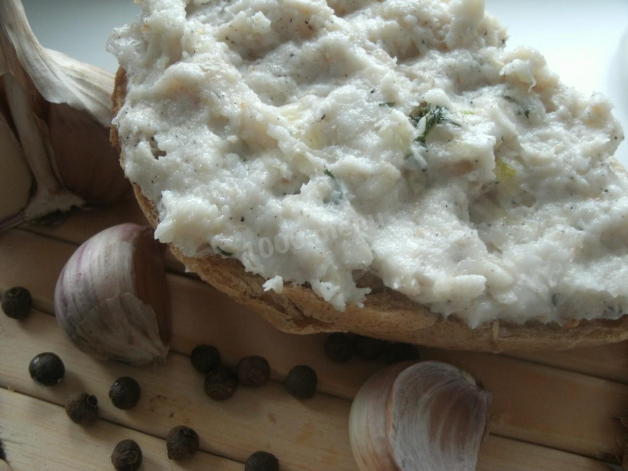 Обложка рецепта Сало с чесноком через мясорубку