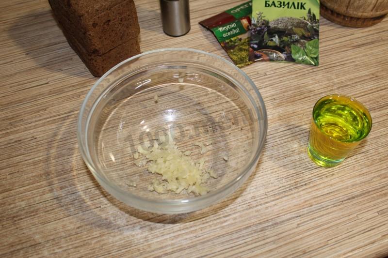 Шаг 2 приготовления Ржаные сухари к пиву